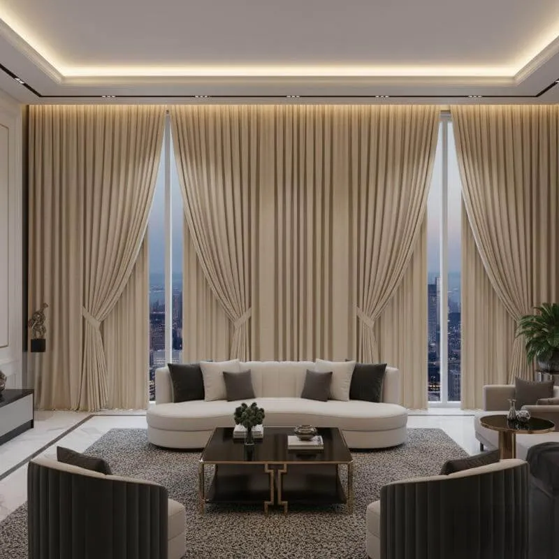 Luxury Villa Curtains